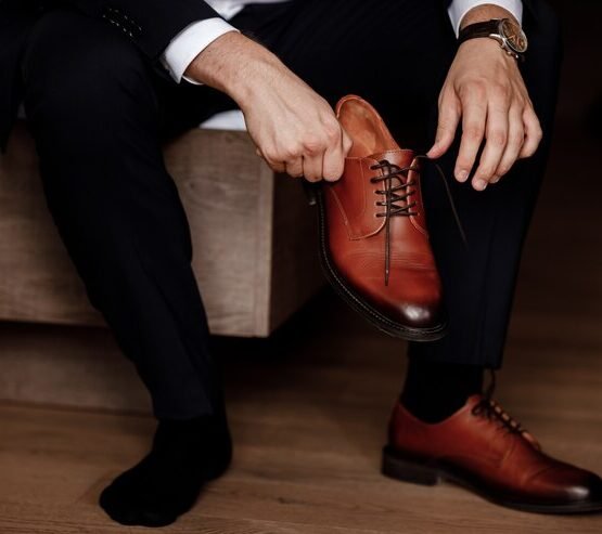 Brown dress shoes men